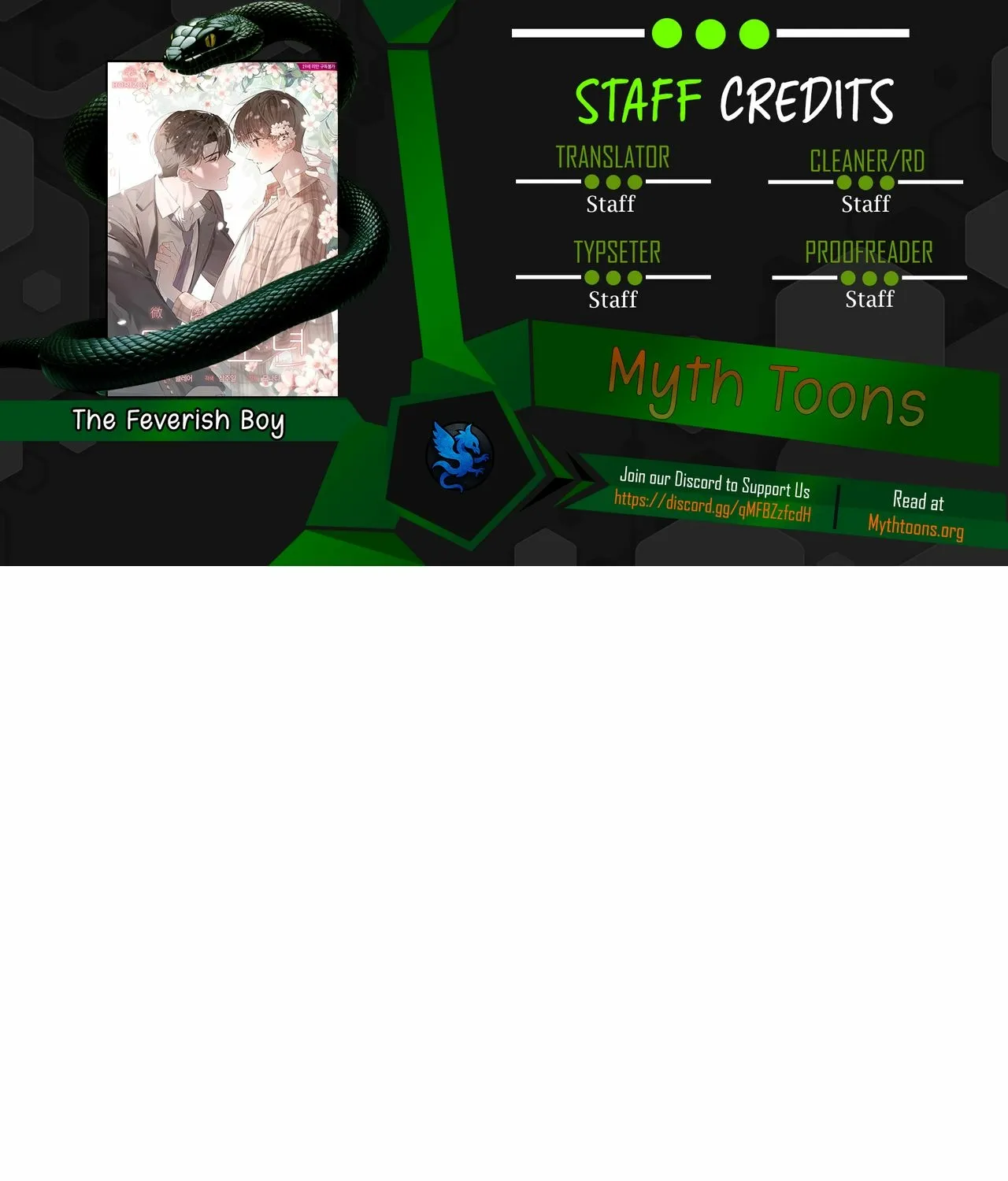 The Feverish Boy - Chapter 1 - Page 1