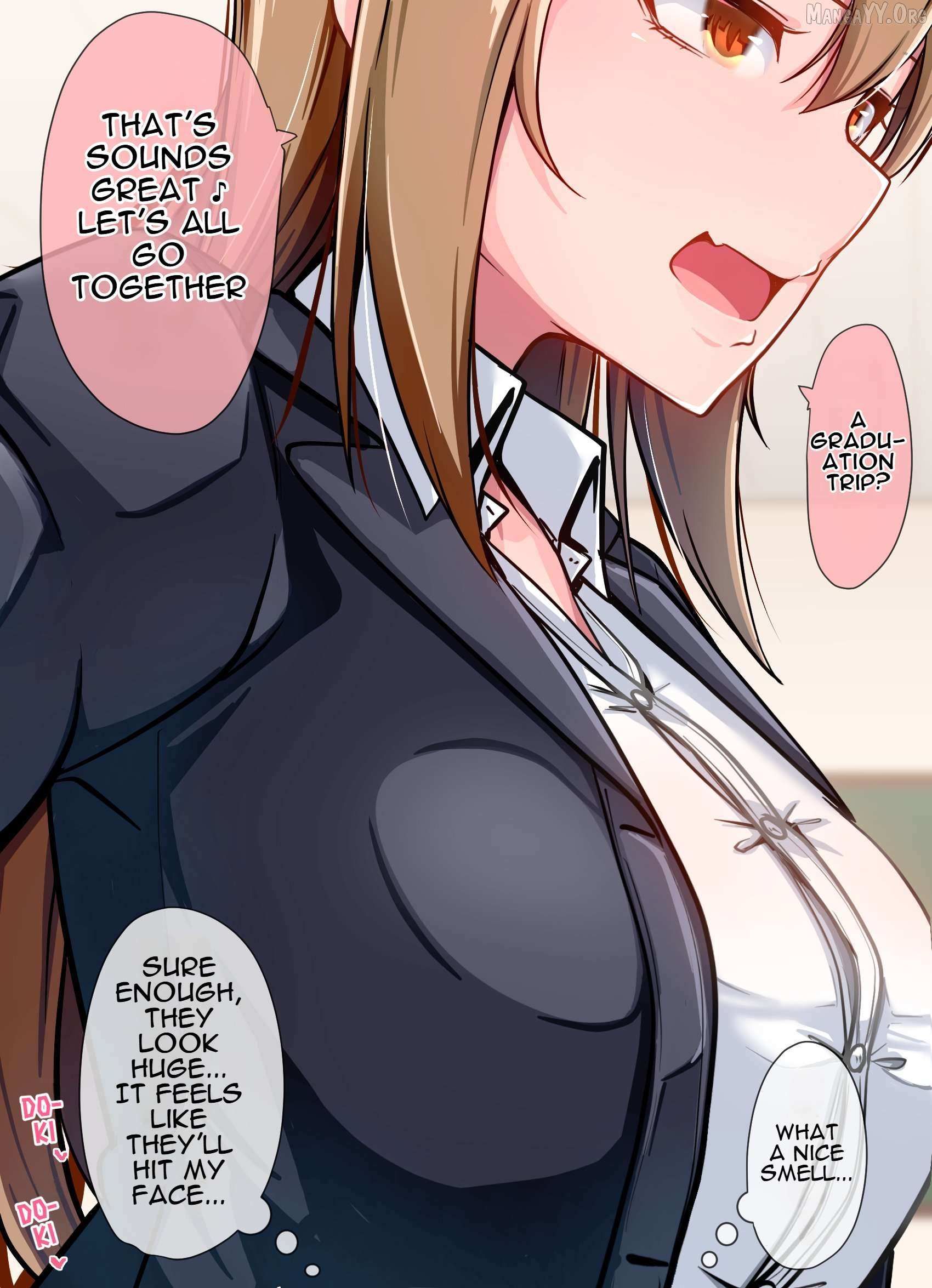 The Gals in My Class Treat Me Like Air - Chapter 66.8 - Page 1