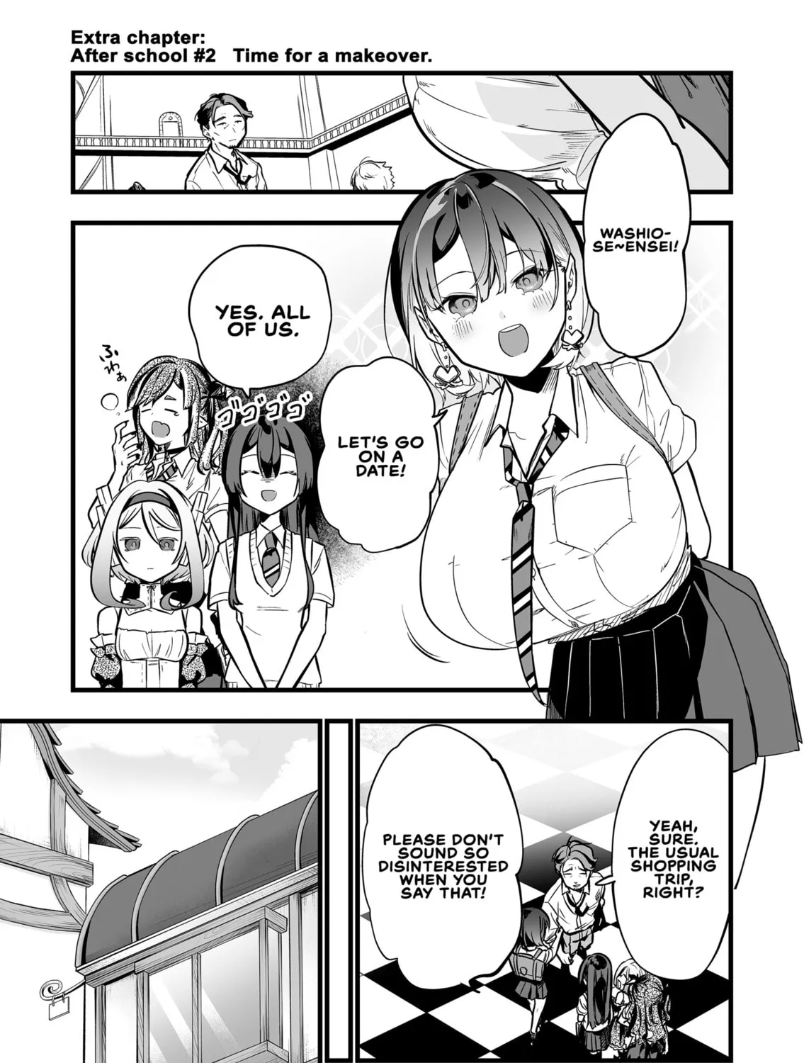 The girl monster I saved - Chapter 55.5 - Page 1