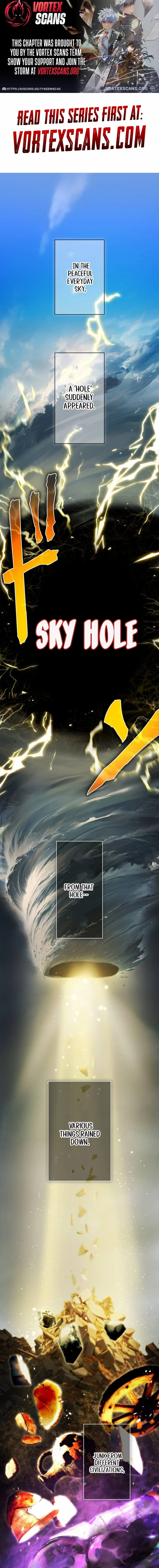 The Great Sword Hero꞉ The Scrap Loved by God - Chapter 1 - Page 1