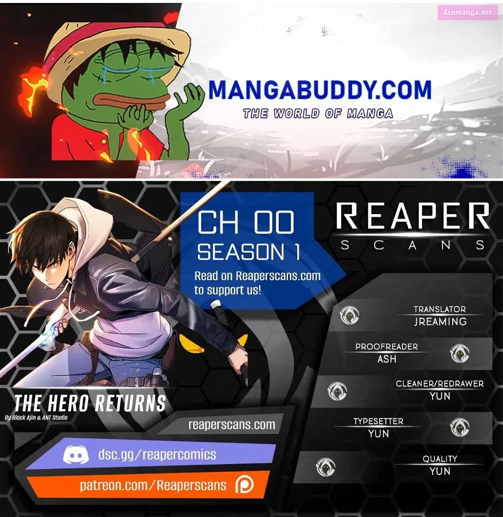 The Hero Returns - Chapter 3.1 - Page 1