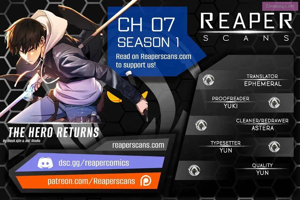 The Hero Returns - Chapter 7.1 - Page 1