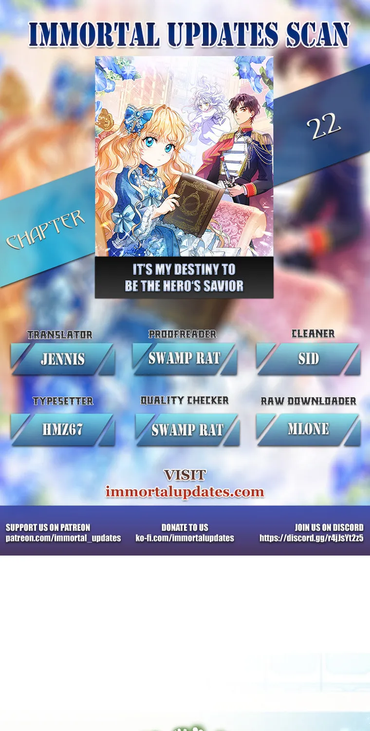 The Hero's Savior - Chapter 22 - Page 1