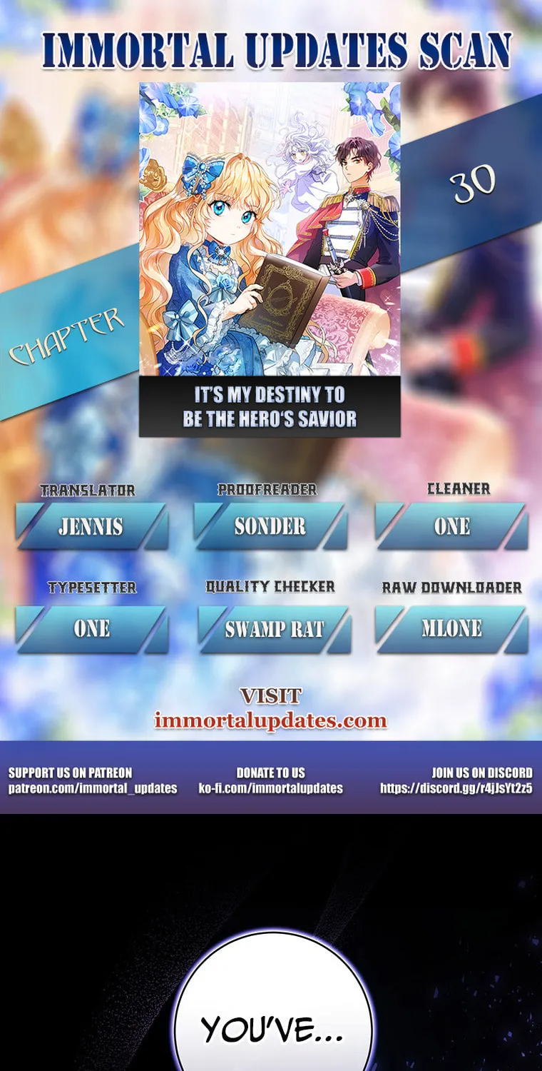 The Hero's Savior - Chapter 30 - Page 1