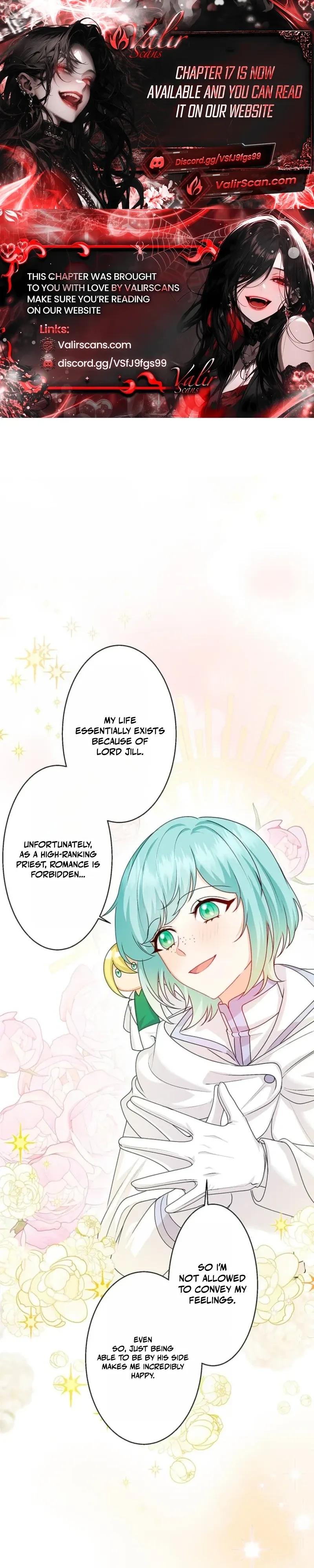 The Holy Sword Lady's Fangirl Life: I'll Protect My Beloved Knight - Chapter 16 - Page 1
