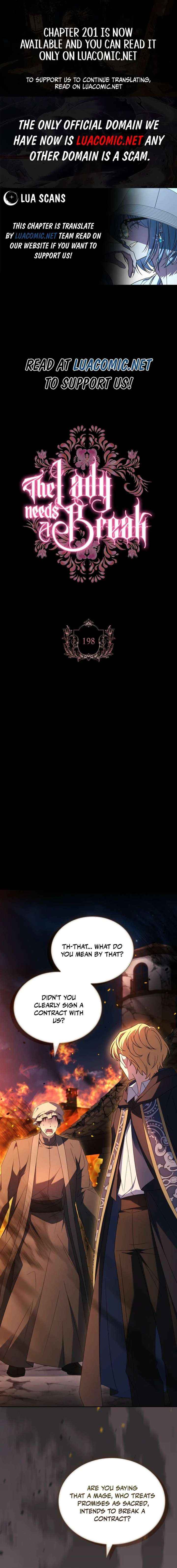 The Lady Wants To Rest - Chapter 198 - Page 1