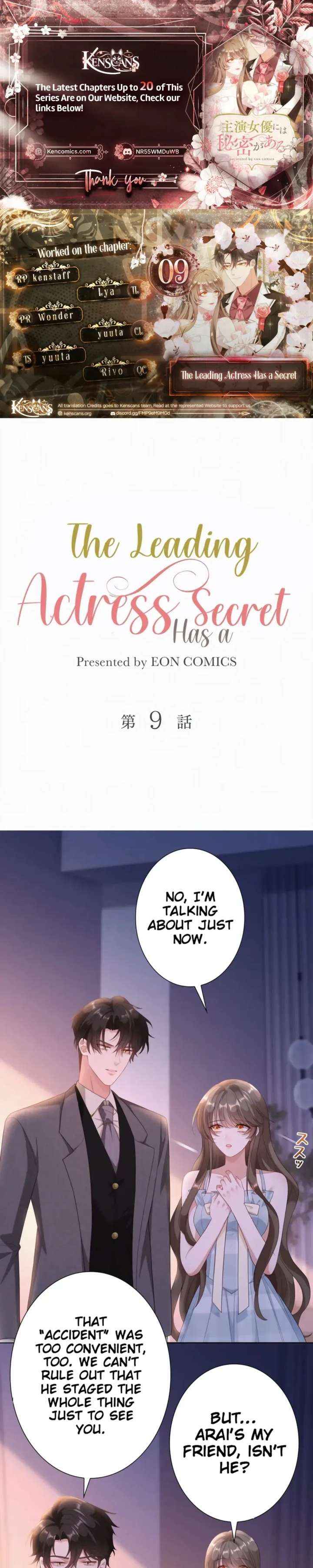 The Leading Actress Has a Secret - Chapter 9 - Page 1