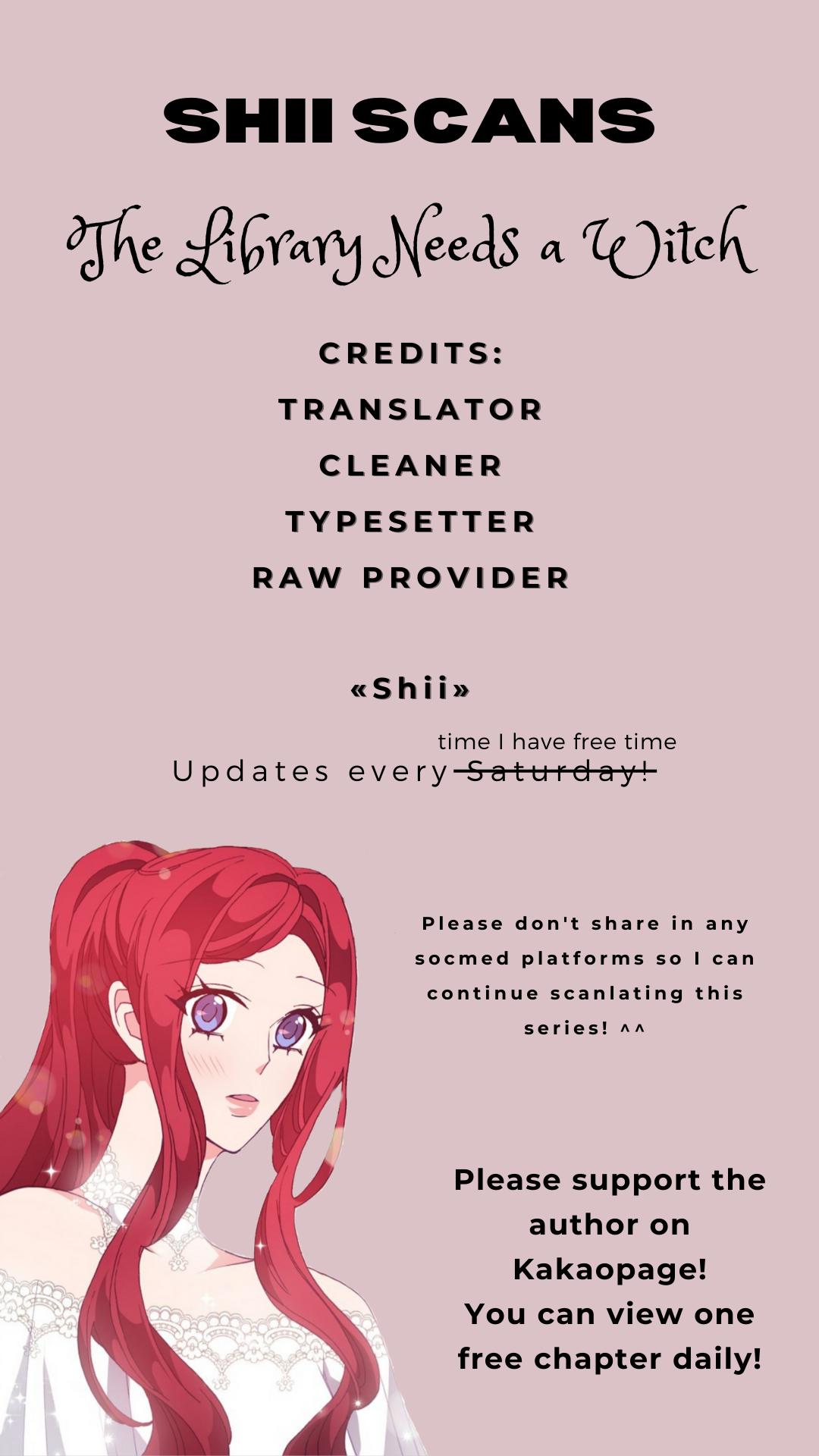 The Library Needs A Witch - Chapter 78 - Page 1