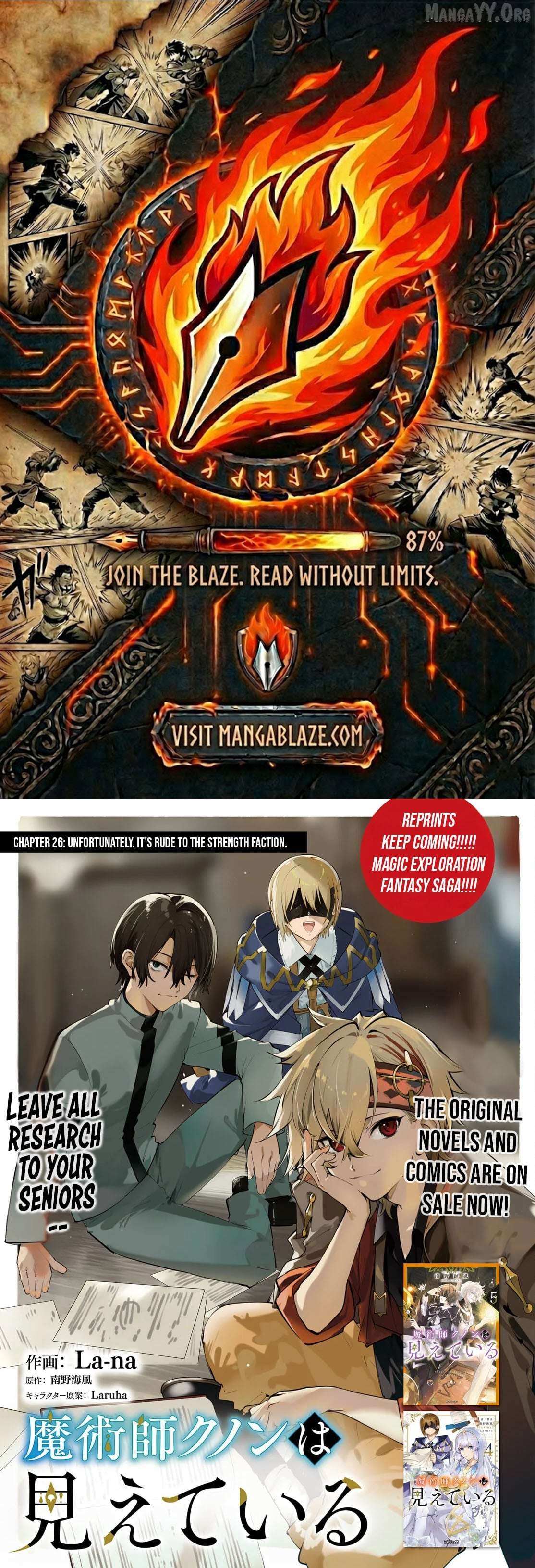 The Magician Kunon Sees Everything - Chapter 26 - Page 2