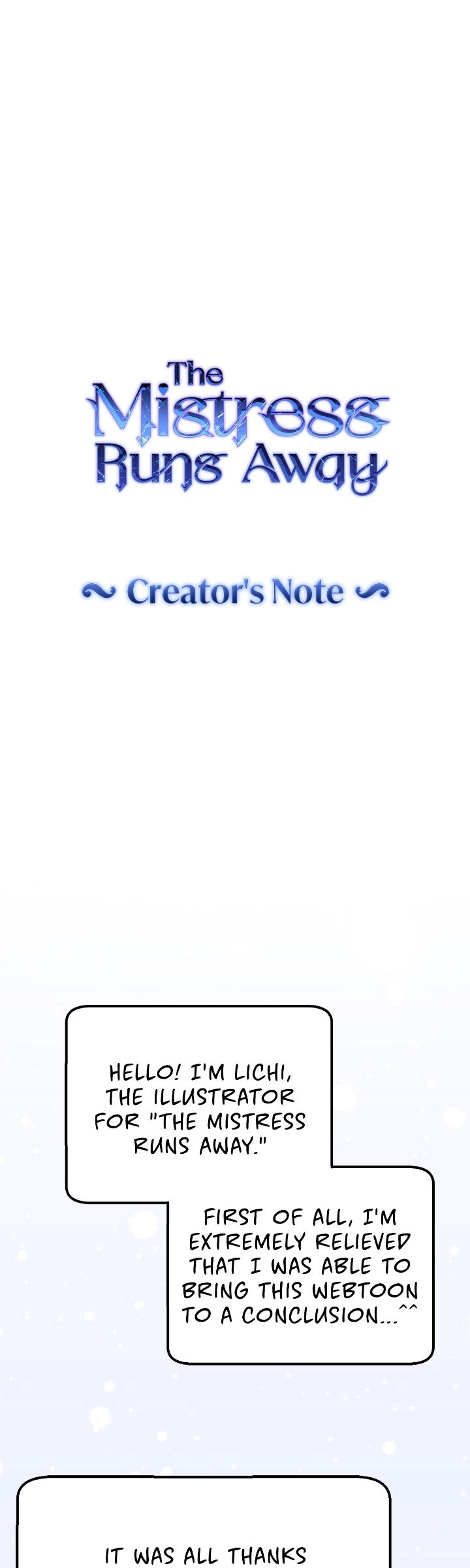 The Mistress Runs Away - Chapter 96 - Page 2