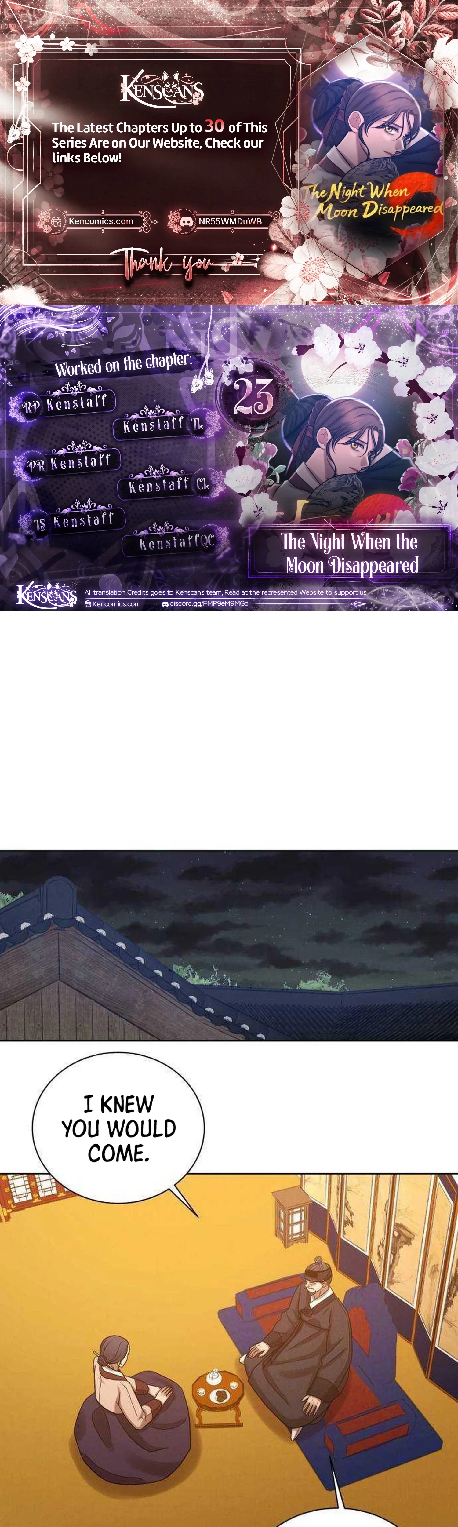 The Night When the Moon Disappeared - Chapter 23 - Page 1