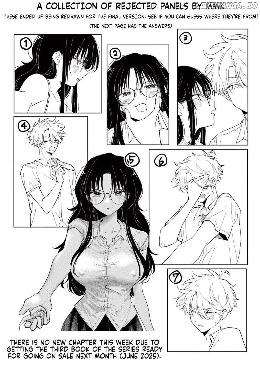 The Person Sitting Next To Me Looking At Me With Perverted Eyes - Chapter 53.5 - Page 1