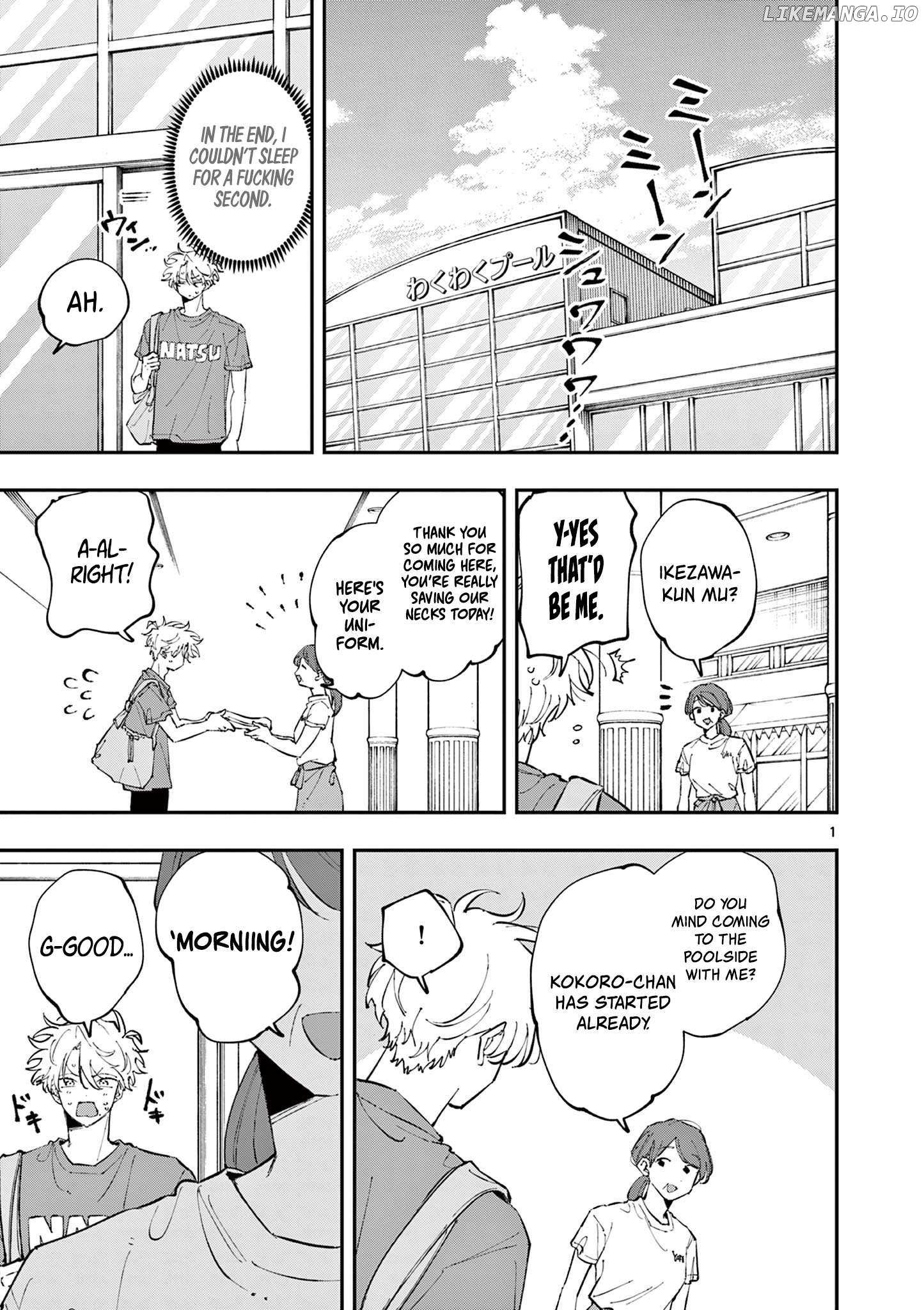 The Person Sitting Next To Me Looking At Me With Perverted Eyes - Chapter 53 - Page 1