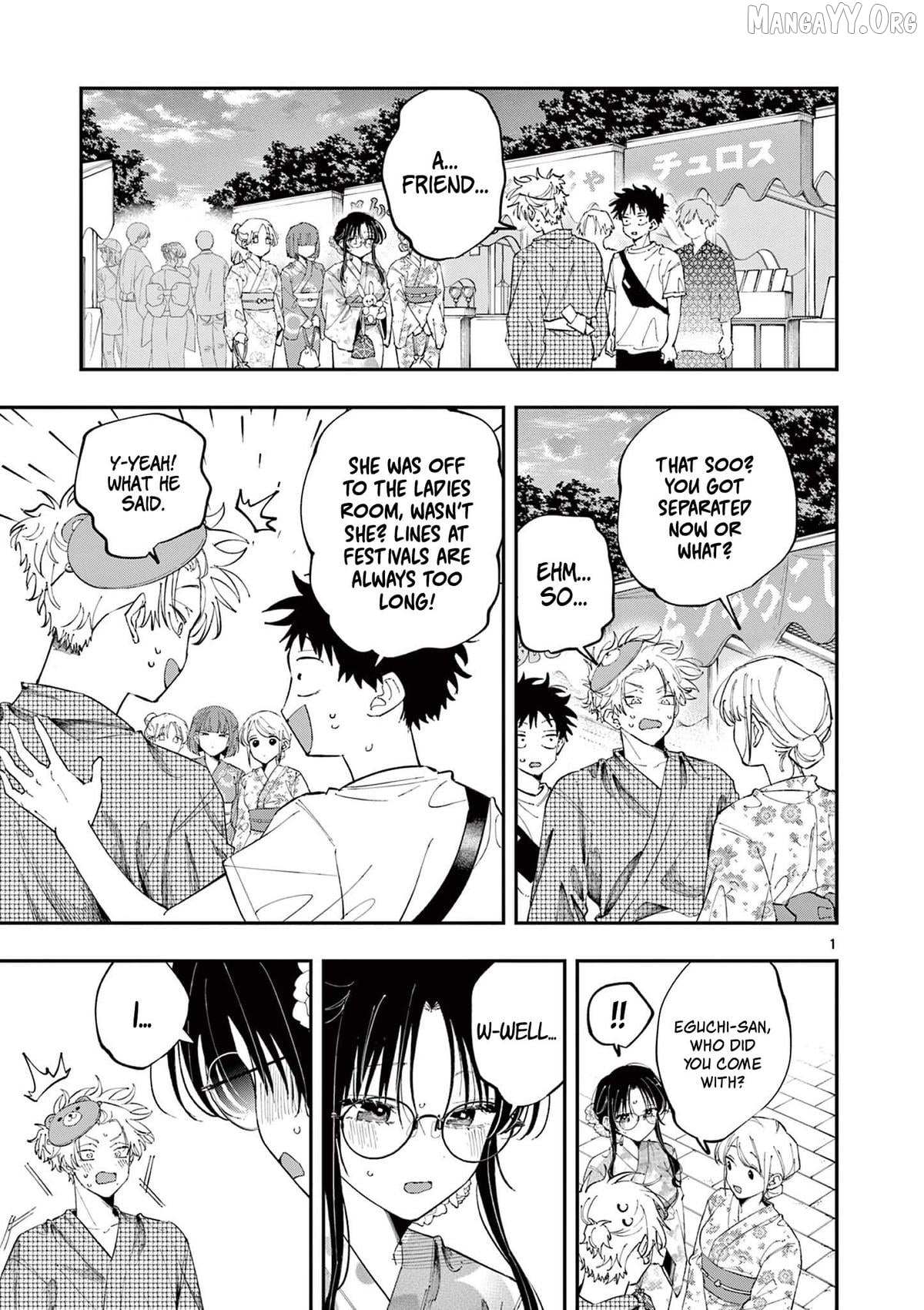 The Person Sitting Next To Me Looking At Me With Perverted Eyes - Chapter 82 - Page 1