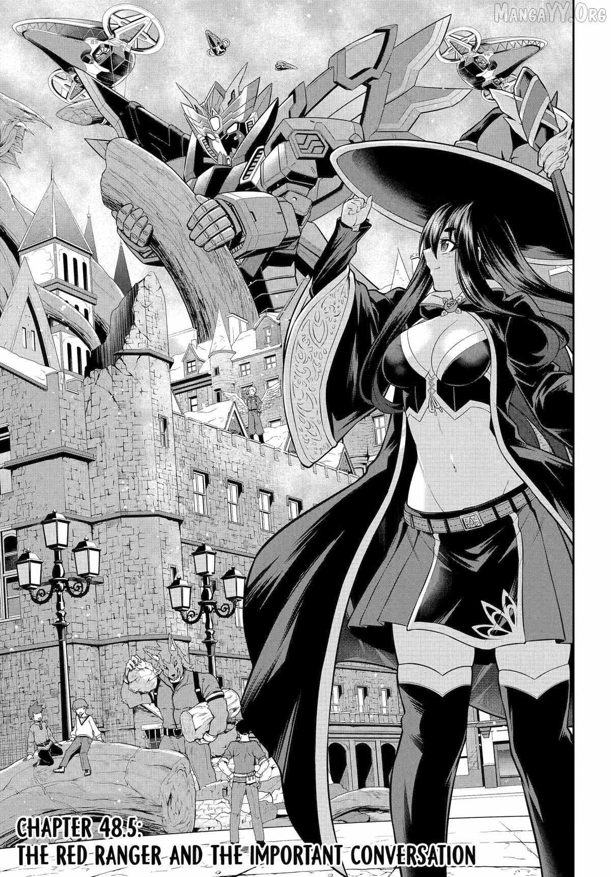 The Red Ranger Becomes an Adventurer in Another World - Chapter 48.5 - Page 1