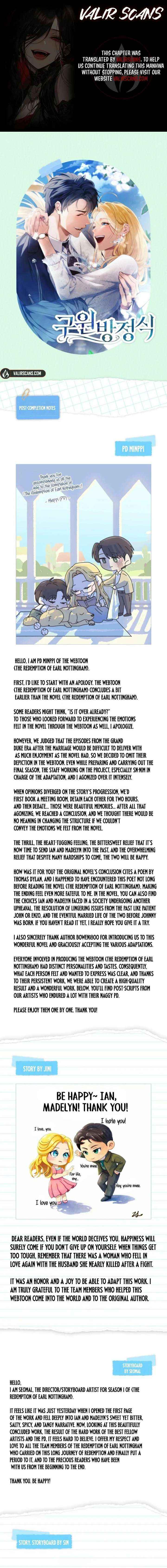 The Redemption of Earl Nottingham - Chapter 91.1 - Page 1