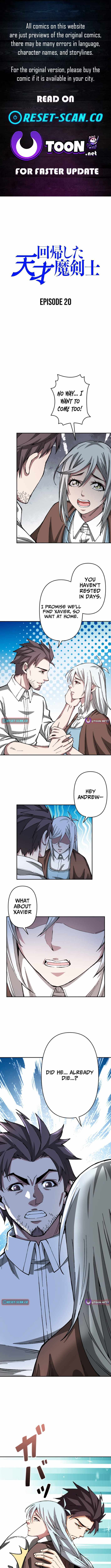 The Regressed Genius Magic Swordsman - Chapter 20 - Page 1