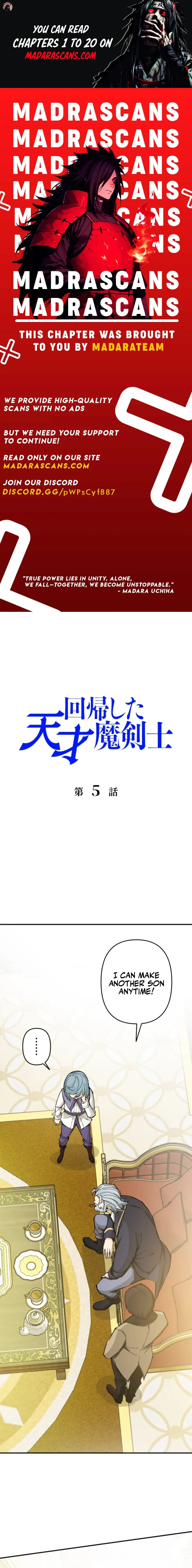 The Regressed Genius Magic Swordsman - Chapter 5 - Page 1