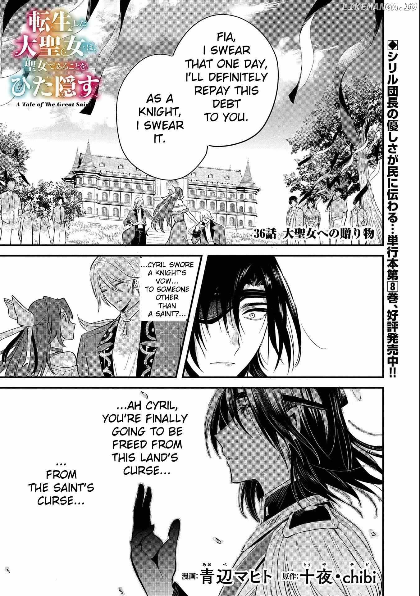 The Reincarnated Great Saint Hides That She's a Saint - Chapter 36 - Page 1