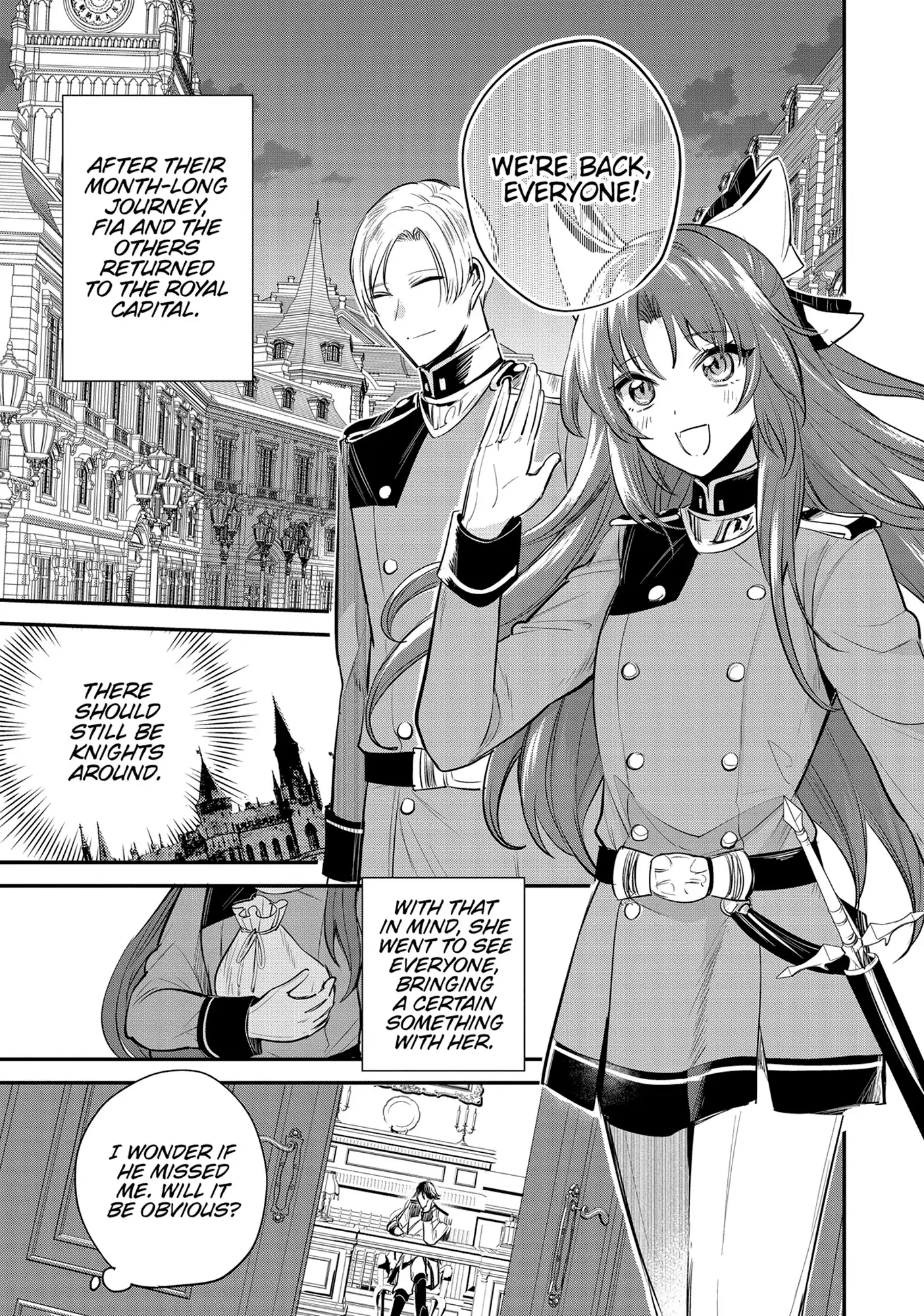 The Reincarnated Great Saint Hides That She's a Saint - Chapter 38 - Page 1