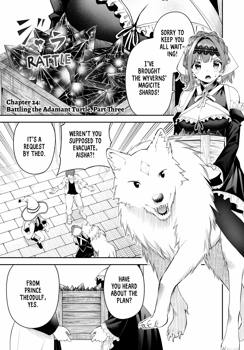 The Reincarnated Useless Prince Exiled to the Land of Death, Creates the Strongest Village by Expanding his Territory at Lightning Speed with the Skill Auto Craft: Starting a Leisurely Life of Territory Development with the Strongest Craft Skill - Chapter 24 - Page 1