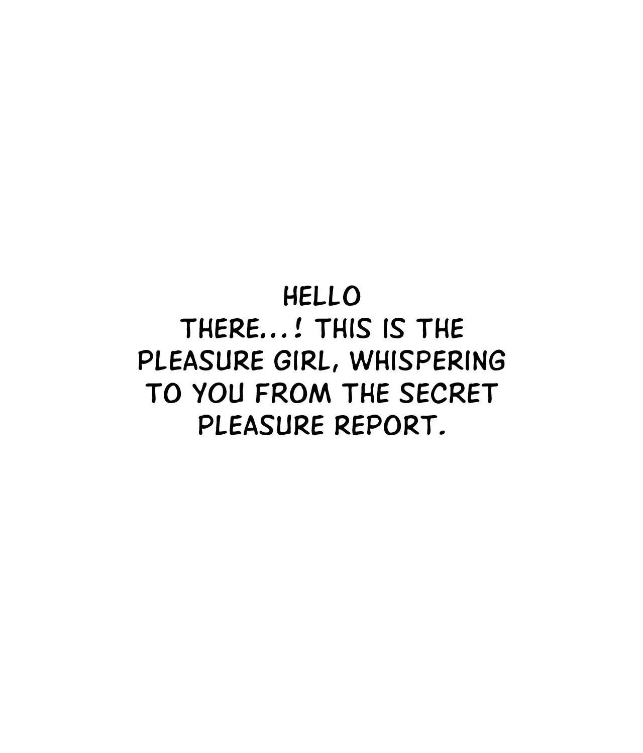 The Secret Pleasure Report - Chapter 12 - Page 1