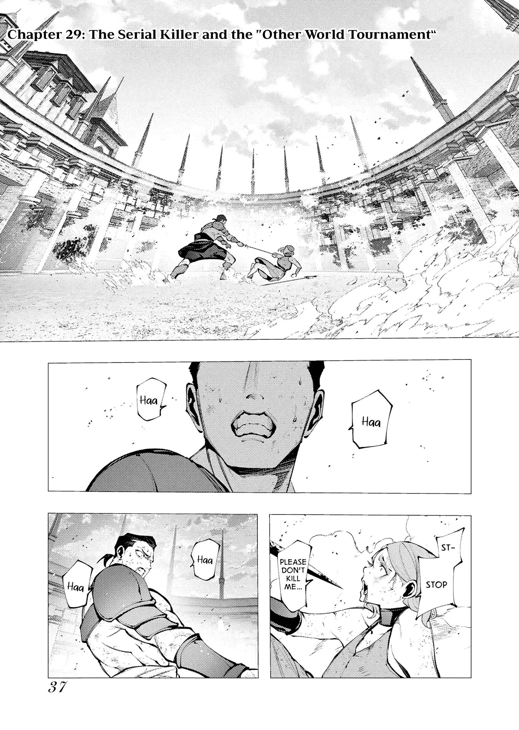 The Serial Killer Is Reincarnated Into the Another World. - Chapter 29 - Page 1