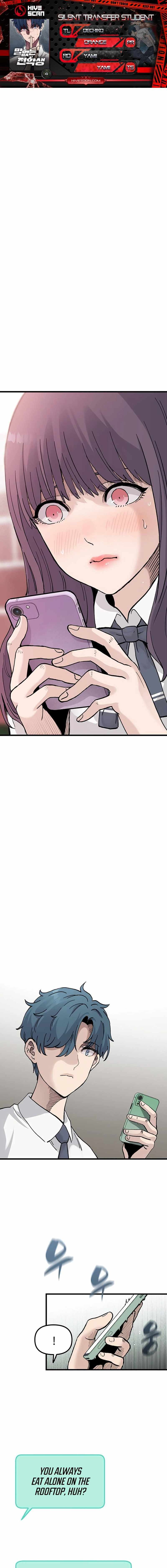The Silent Transfer Student - Chapter 4 - Page 1