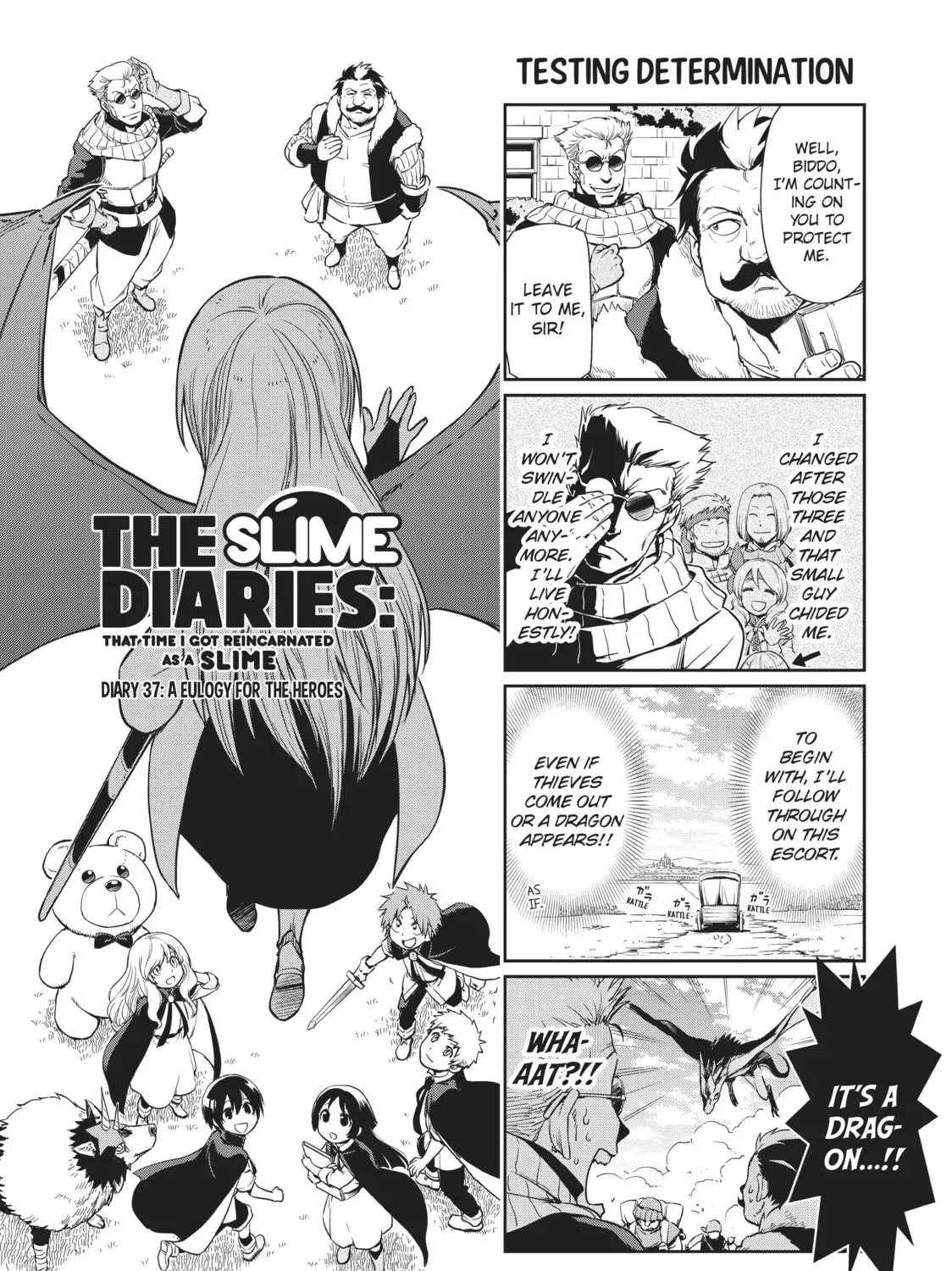 The Slime Diaries: That Time I Got Reincarnated as a Slime - Chapter 37 - Page 1