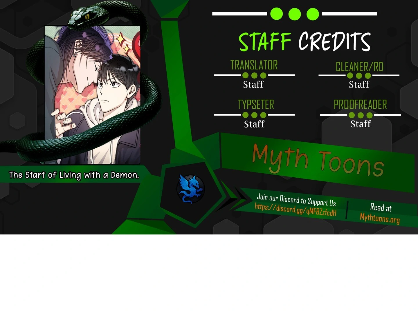 The Start of Living with a Demon. - Chapter 8 - Page 1