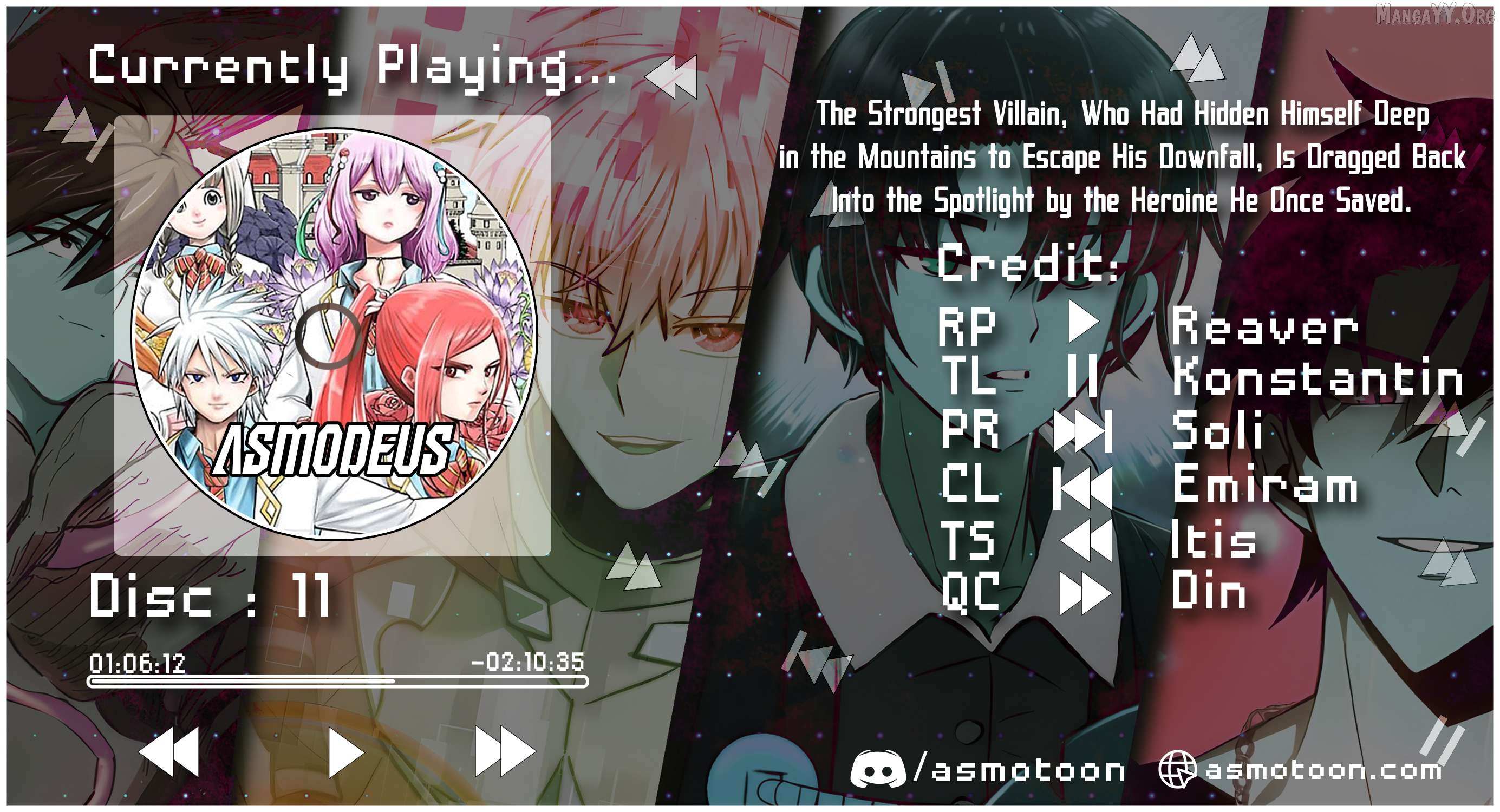 The Strongest Villain, Who Had Hidden Himself Deep in the Mountains to Escape His Downfall, Is Dragged Back Into the Spotlight by the Heroine He Once Saved. - Chapter 12 - Page 1