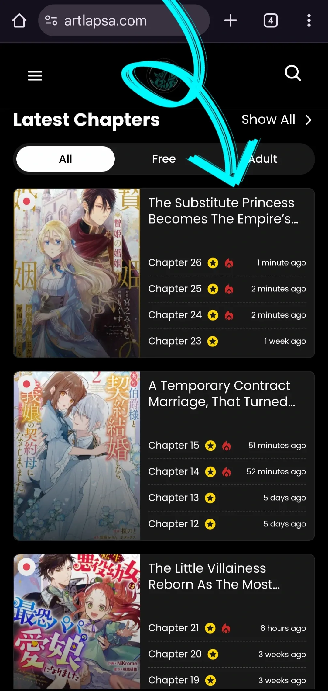 The Substitute Princess Becomes the Empire’s Most Beloved - Chapter 11 - Page 1