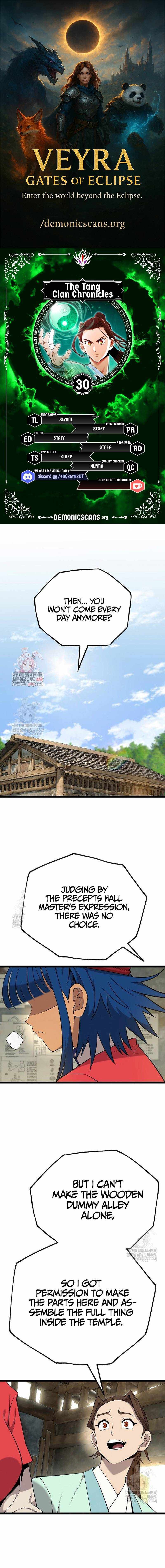 The Tang Clan Chronicles - Chapter 30 - Page 1