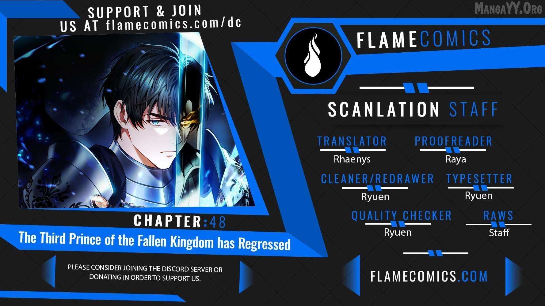 The Third Prince of the Fallen Kingdom has Regressed - Chapter 48 - Page 1