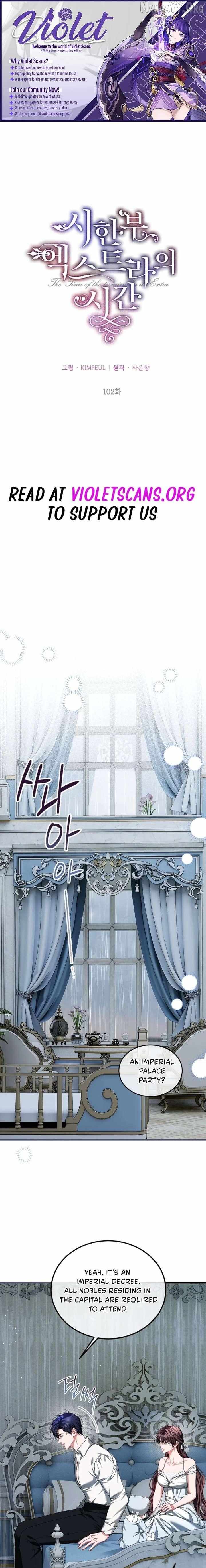 Limited Extra Time (The Time of the Terminally Ill Extra) - Chapter 102 - Page 1