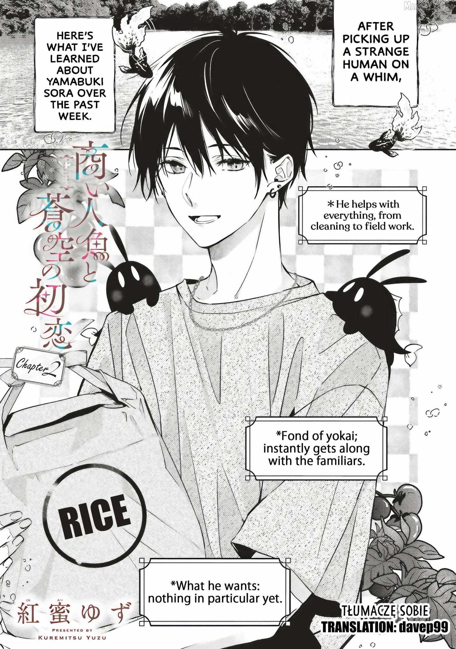 The Trading Mermaid and Sora’s First Love - Chapter 2.1 - Page 1