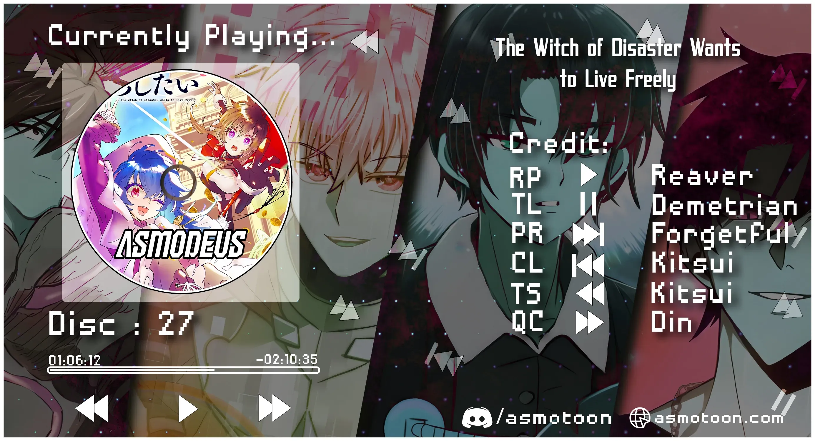 The Witch of Disaster Wants to Live Freely - Chapter 27 - Page 1