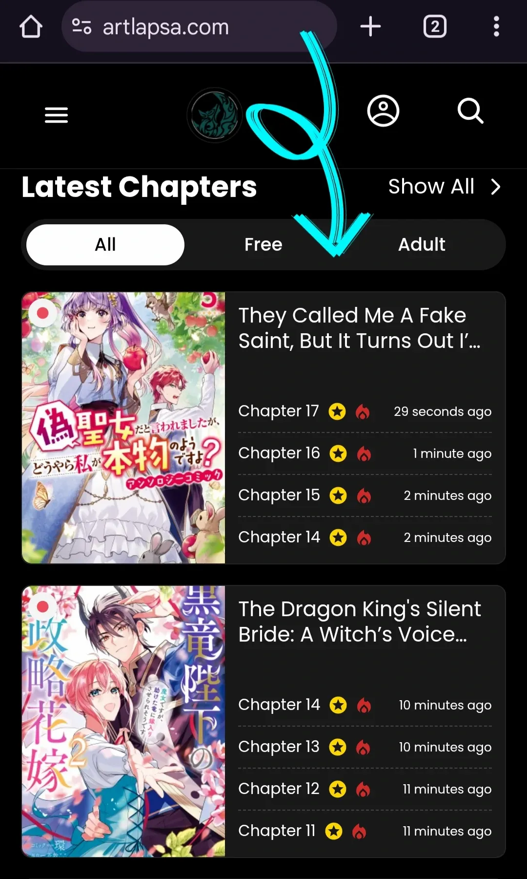 They called me a fake saint, but it turns out I’m the real one? - Chapter 7 - Page 1