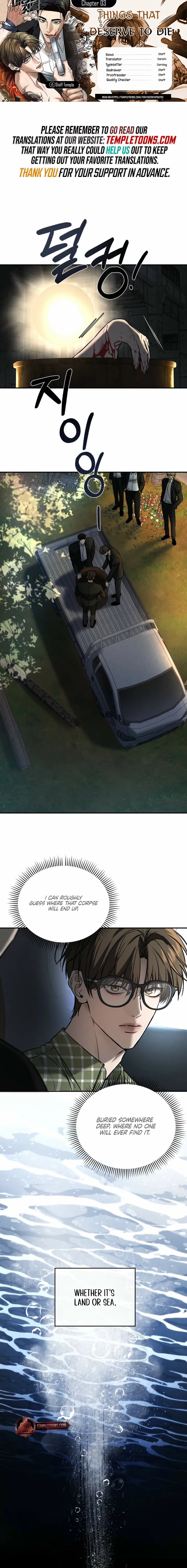 Things that deserve to die - Chapter 3 - Page 1