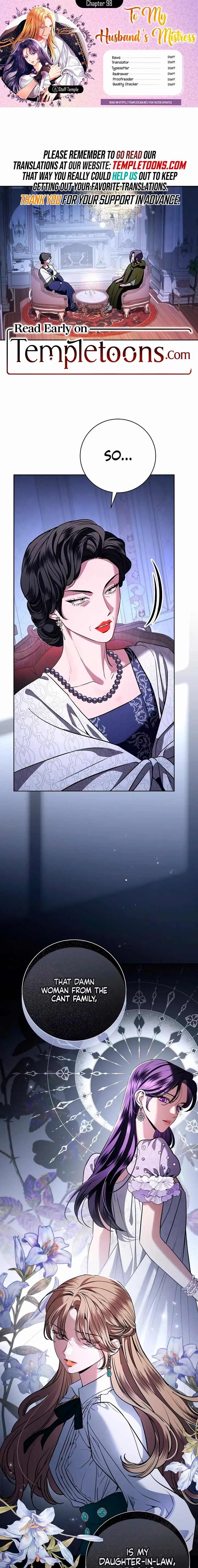 To My Husband’s Mistress - Chapter 98 - Page 1