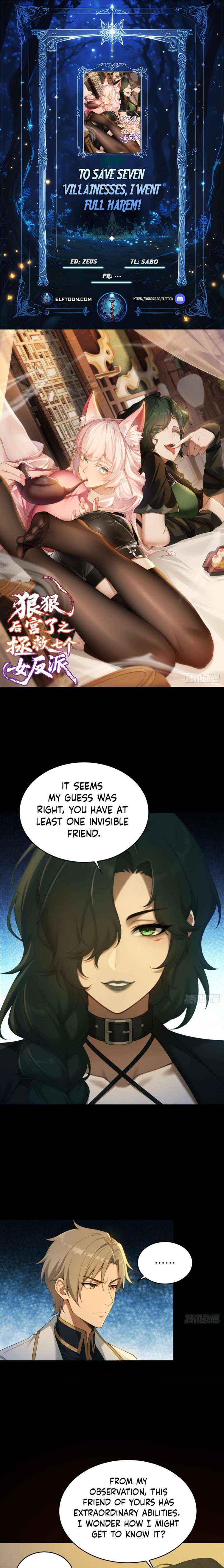 To Save Seven Villainesses, I Went Full Harem! - Chapter 52 - Page 1