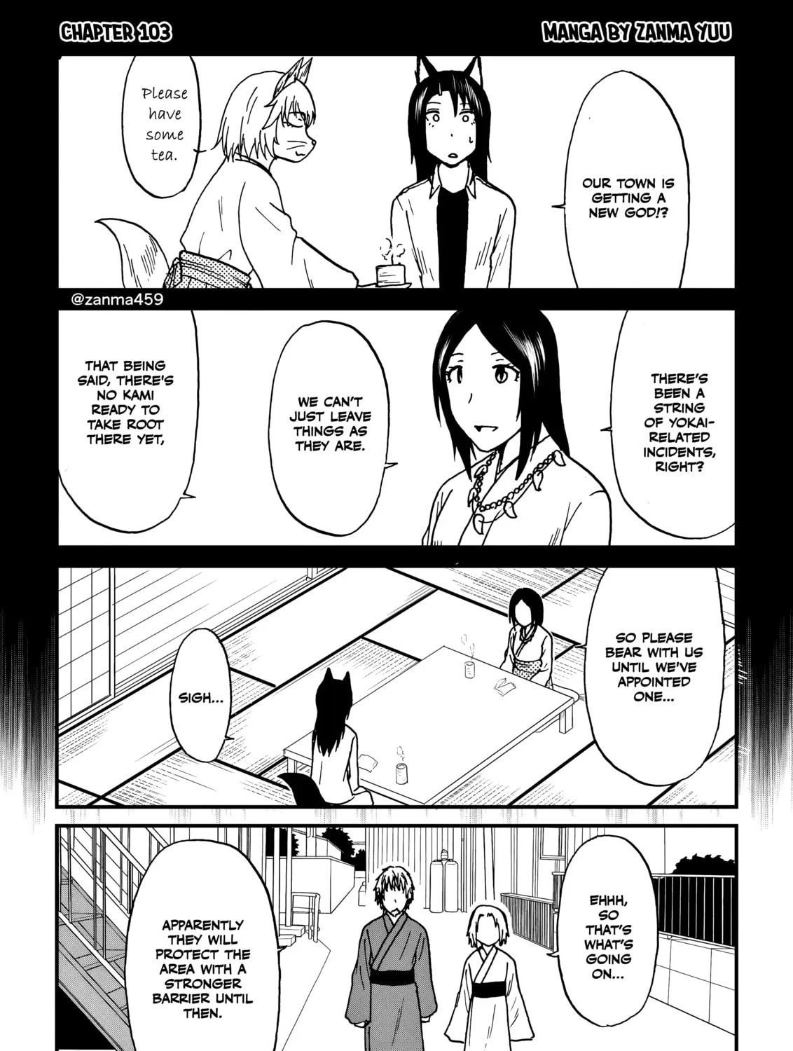 Totsugi Okureta Kitsune ga Yome ni Kuru Hanashi - Chapter 103 - Page 1