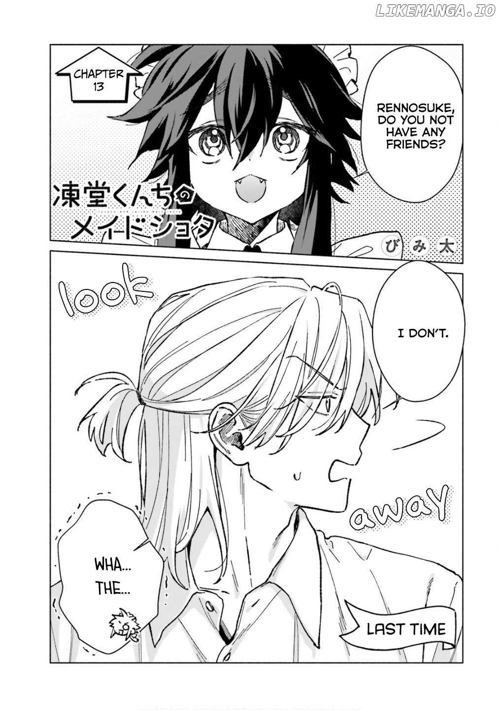 Toudou-Kun Chi No Maid Shota - Chapter 13 - Page 2