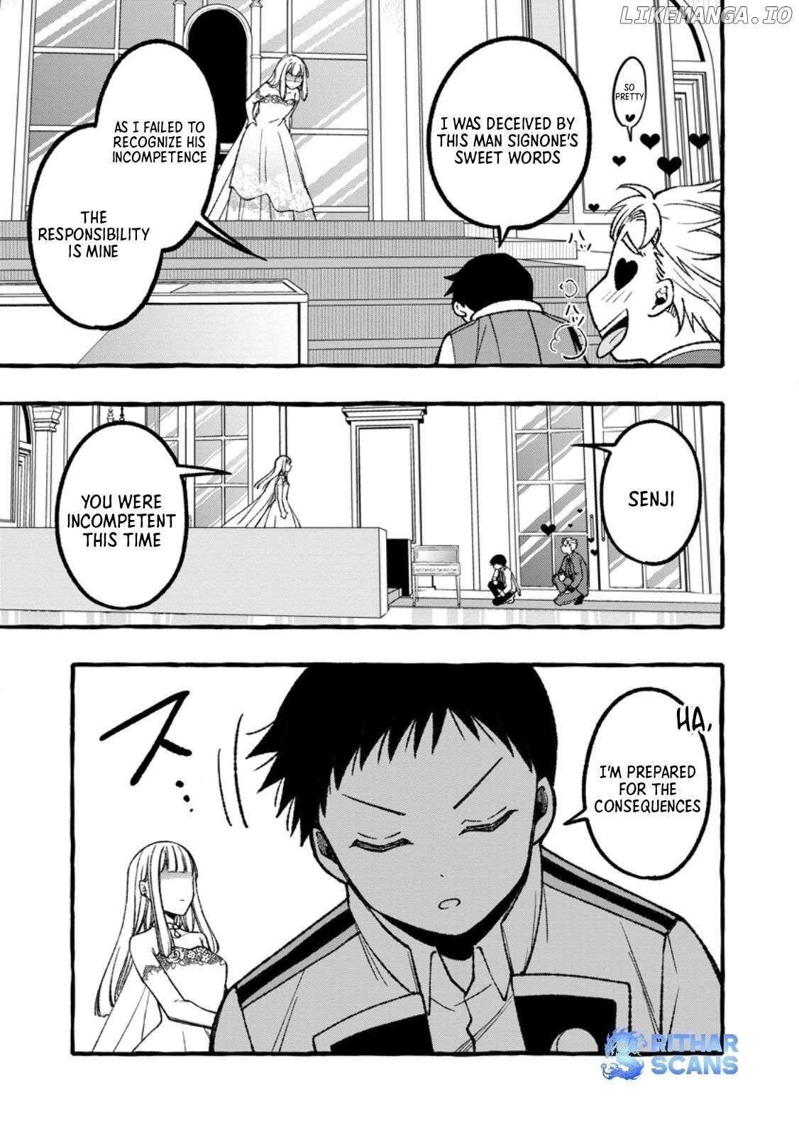 Tsuiho Sareta Ossan Tanya shi, Naze ka Densetsu no Daimeiko ni naru - Chapter 6.2 - Page 1
