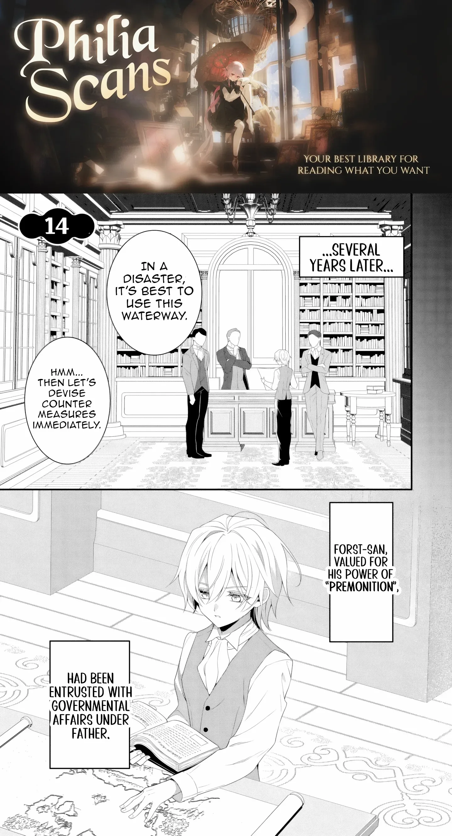 Tsuihou Seijo no Doronko Nouen Seikatsu: Itsunomanika Ringoku wo Sukutte Shimaimashita - Chapter 14 - Page 1