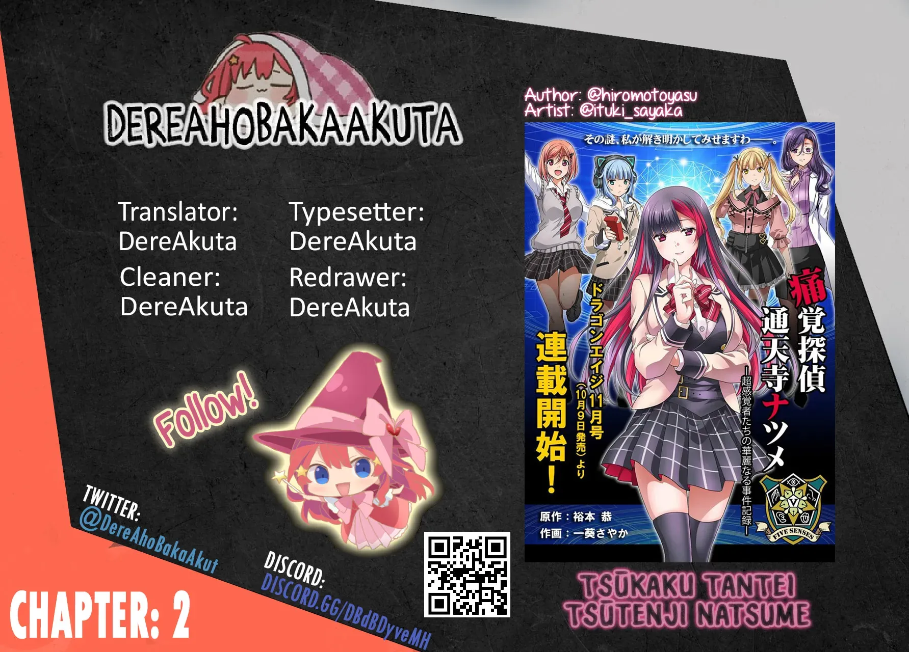 Tsukaku Tantei Tsutenji Natsume - Chapter 2 - Page 1