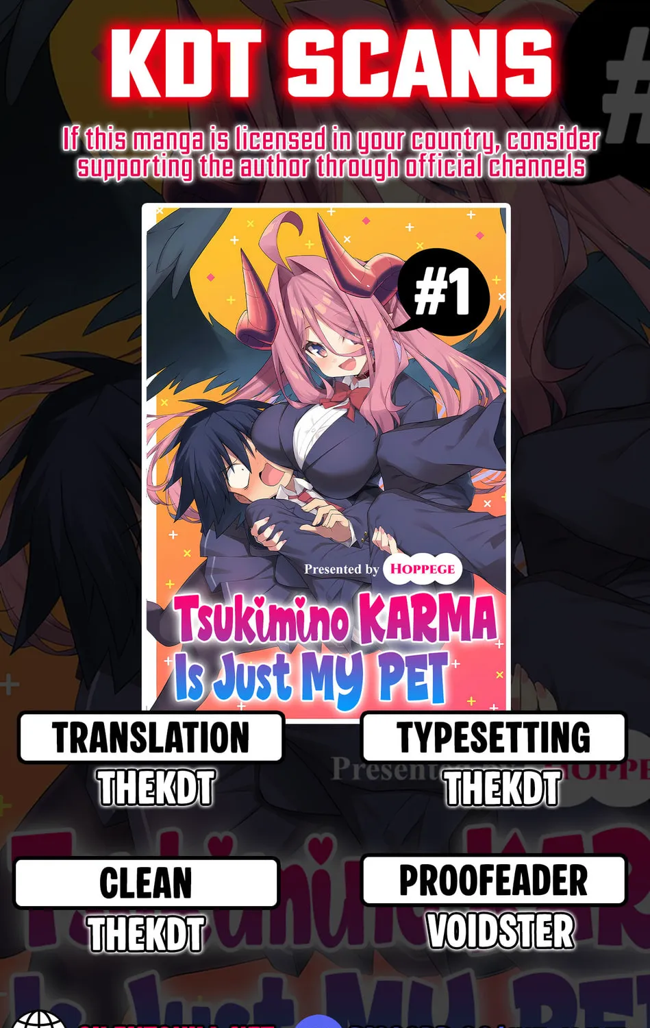 Tsukimino Karma wa Akumade Boku no Pet Nanoni - Chapter 1 - Page 1