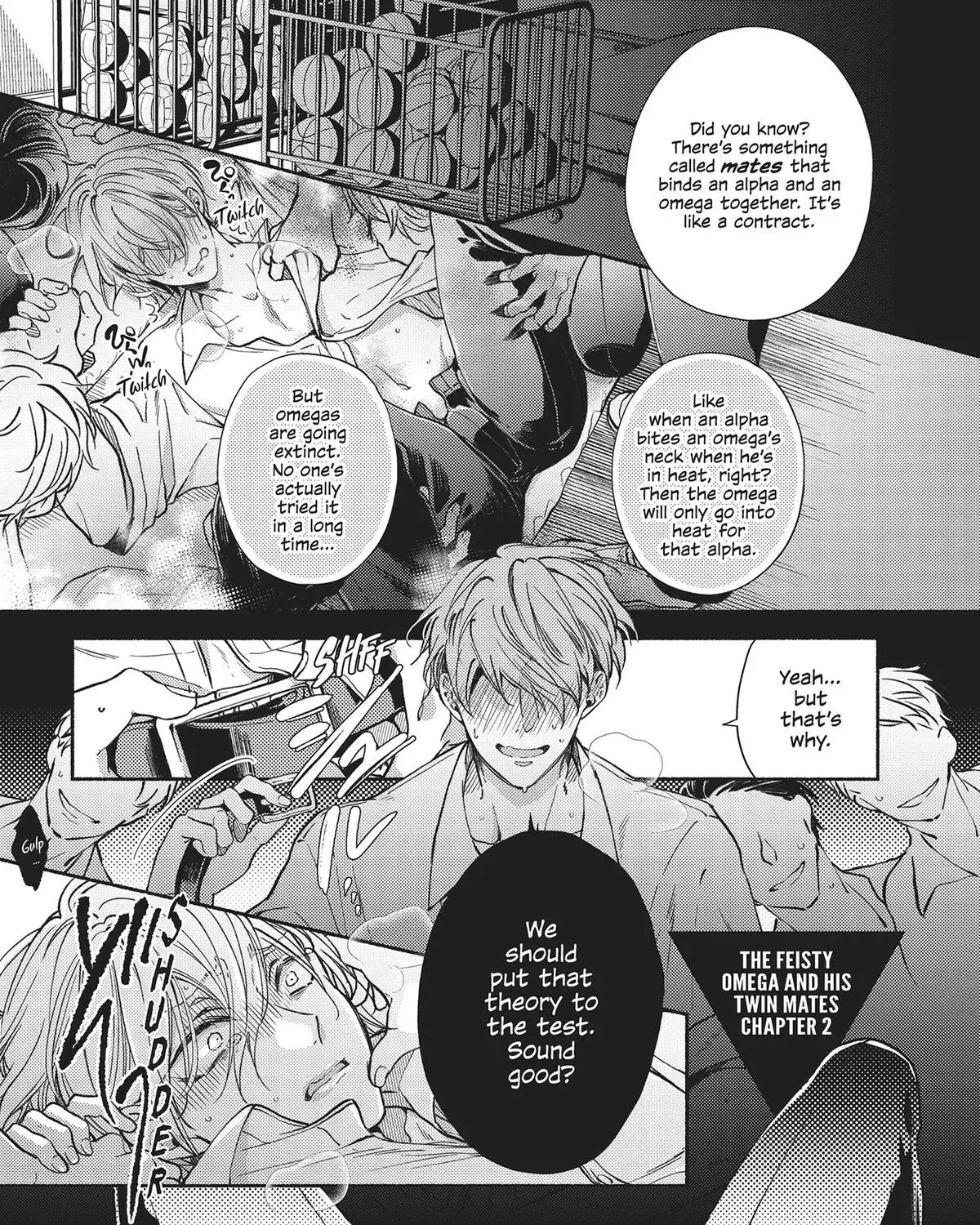 Tsuyogari Omega wa Bokura no Tsugai - Chapter 2 - Page 1