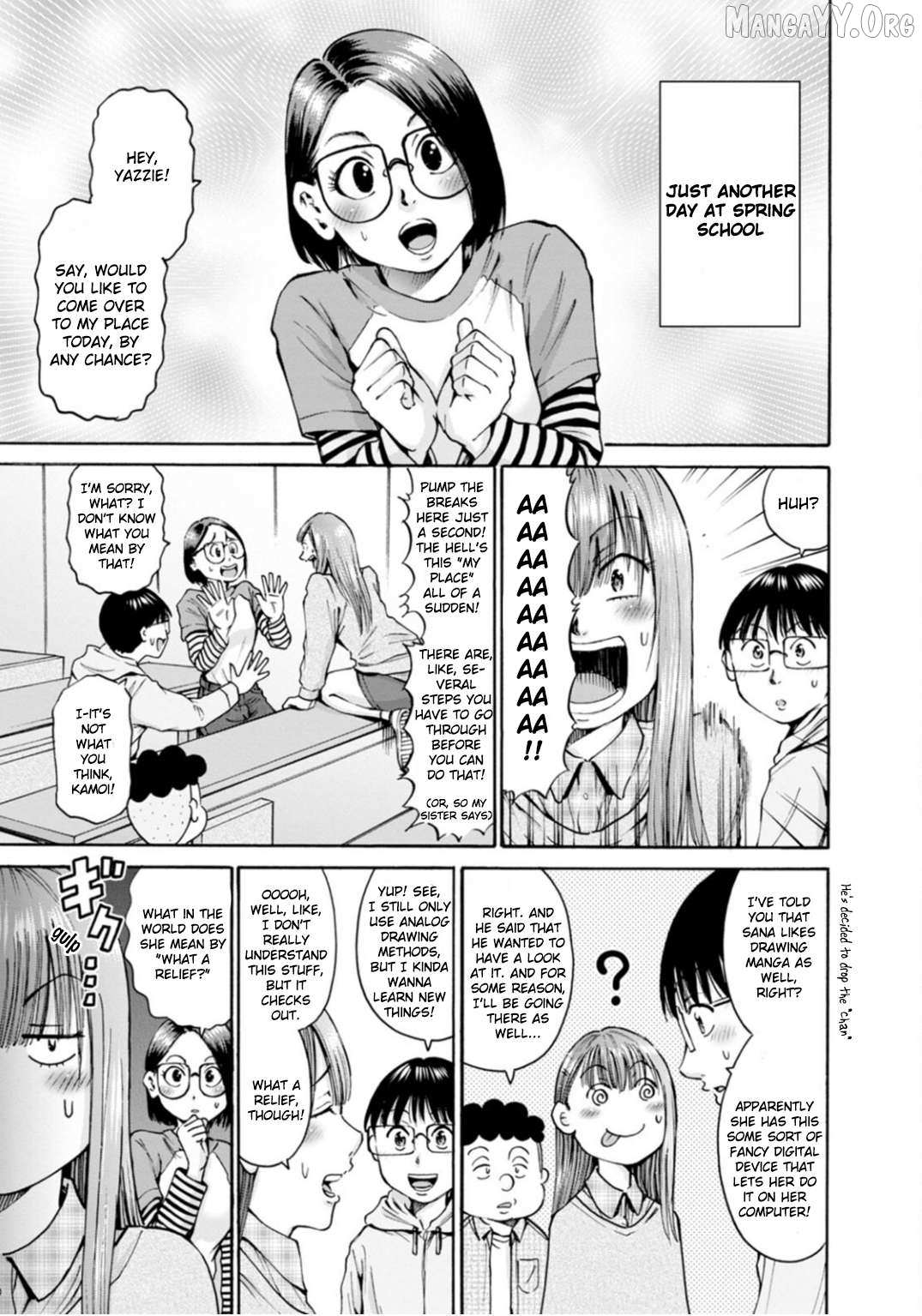 Wazato Miseteru Kamoi-san? - Chapter 38 - Page 1