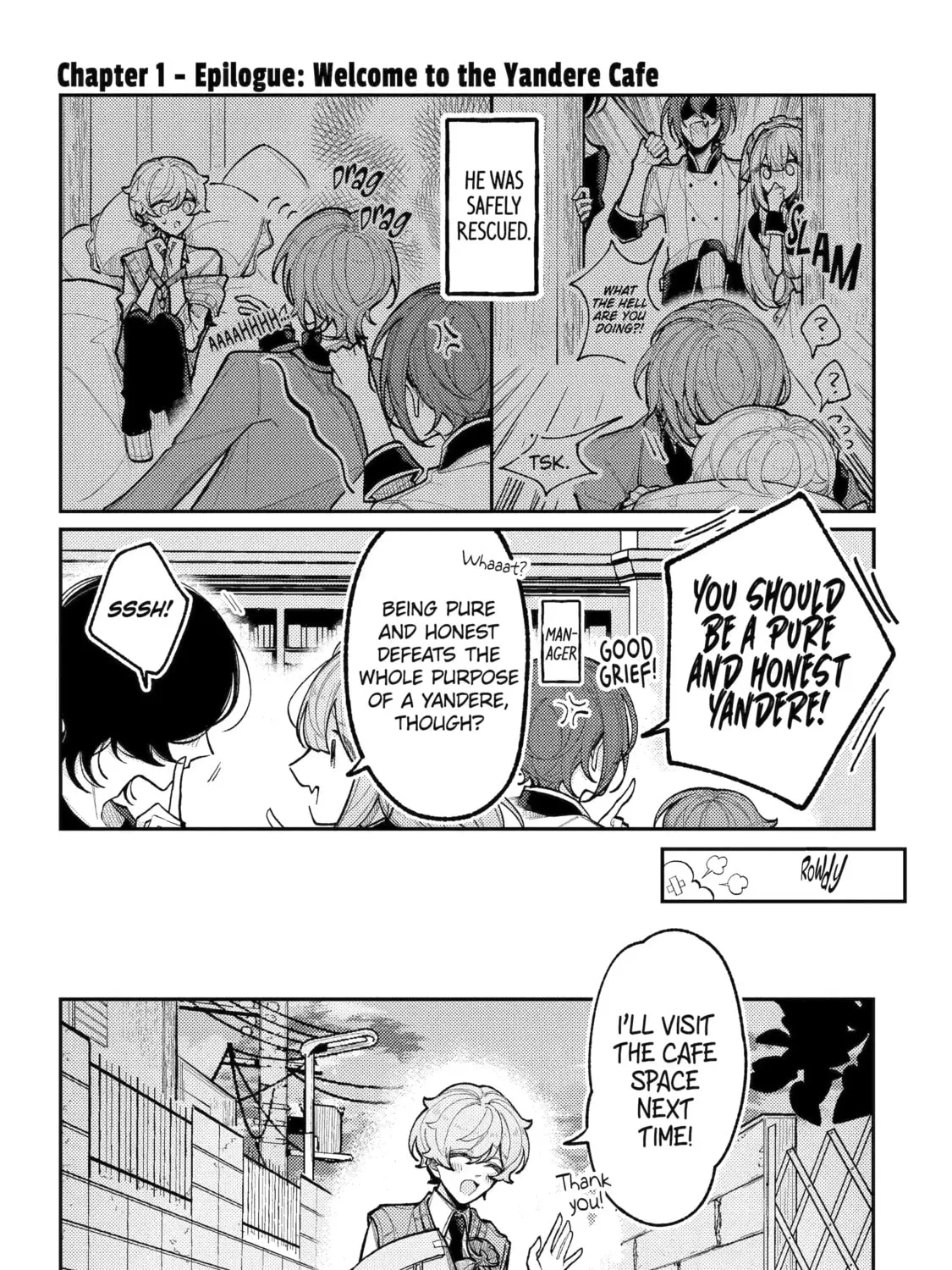 Welcome to The Yandere Cafe - Chapter 1.1 - Page 1